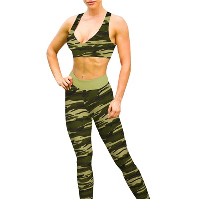 Camouflage High Waisted Leggings