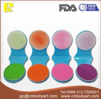 Round Temporary Hair Coloring Chalk, Cosplay Temporary Hair Dry Color