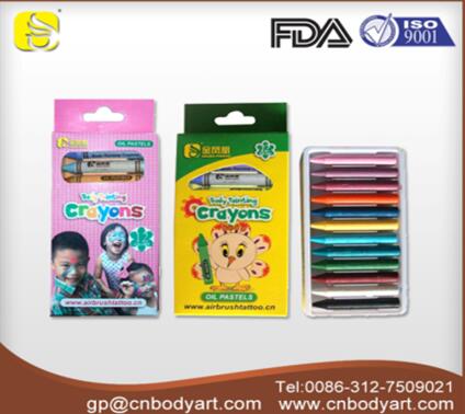 High Quality Children DIY Face and Body Crayon Sticks