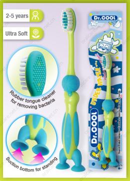 New Children Toothbrush With Suction Button