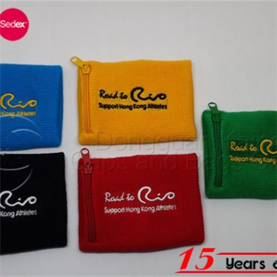 Hot Sale Custom Sport Terry Toweling Cotton Wristband