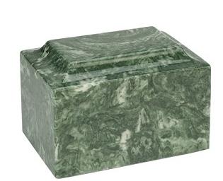 Adults Cremation Urns Green Marble Funeral Urn