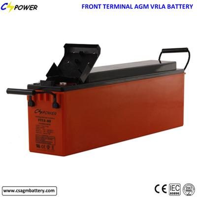 12V 75Ah Lead Acid Battery Front Terminal Gel Battery For Telecom (FT12-75)