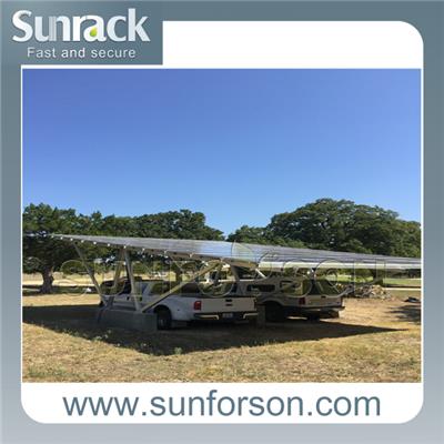 Aluminum PV Solar Carport Mounting Systems