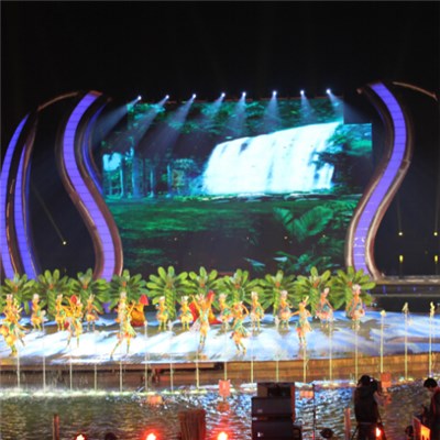 Stage Water Show stage design  for visual attraction