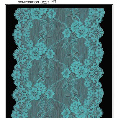 16.5cm Knitting Jacquard Galloon Lace For Garment Accessories
