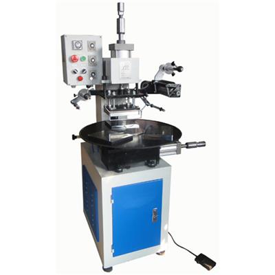 TAM-90-5 Rotary Table Pneumatic Hot Stamping Machine On Leather