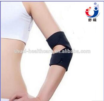 Self-heating neoprene elbow support brace tourmaline elbow support
