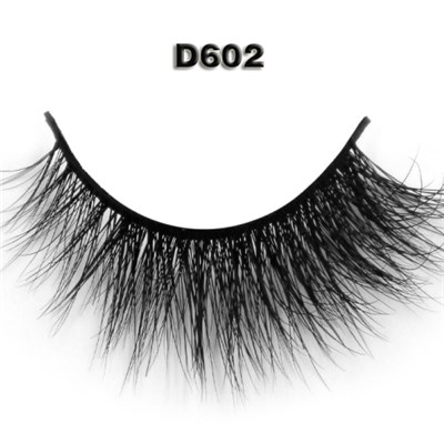 Newest Mink False Eyelashes Real Mink Eyelashes Wholesale D602