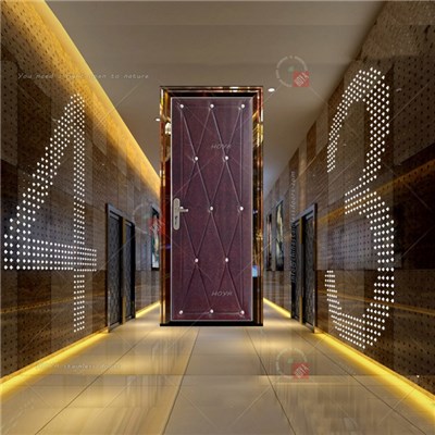 Special Customized Acoustical Function Cinima Acoustical Soft Surface Door Stainless Door
