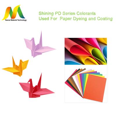 Shining PD Series Colorants Used For Paper Dyeing And Coating