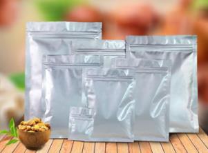 Food Packaging Aluminium Foil Bag With Zipper