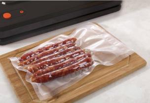 Custom Printed Clear Plastic Food Packing Nylon Retort Pouch Vacuum Bag