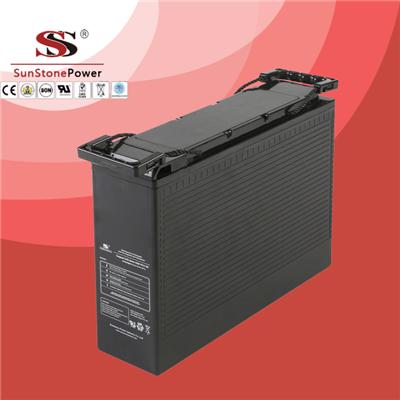 12V 80AH VG AGM Maintenance Free Rechargeable Lead Acid Deep Cycle Front Terminal Telecommunication UPS Battery