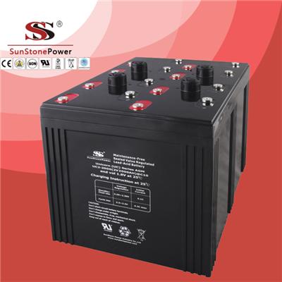 2V 2000AH UC AGM Maintenance Free Rechargeable Lead Acid Deep Cycle UPS Battery