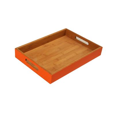 Colorful Bamboo Storage Tray