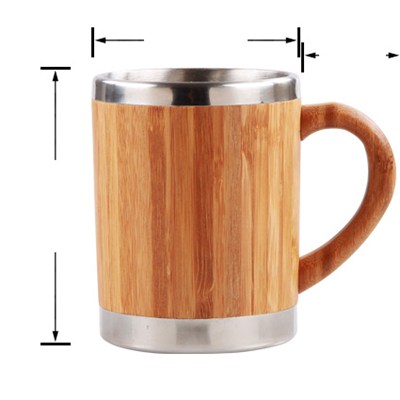 Bamboo Tea Cup With Handle