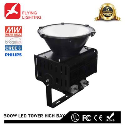 500W LED Tower High Bay Light With High Lumen And 5 Years Warranty