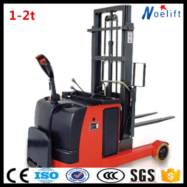 1-2ton electric reach truck forklift (24V)