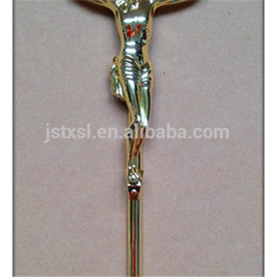 Coffin Accessories Cross Model Jesus 3 # With Plastic Material For Coffin