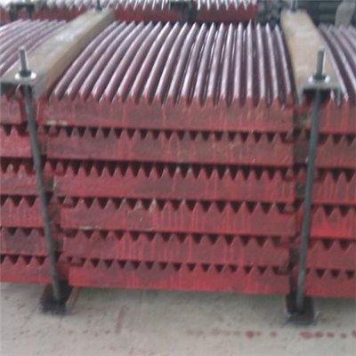High Manganese Alloy Cast Low Chrome Precision Dimension Jaw Plate
