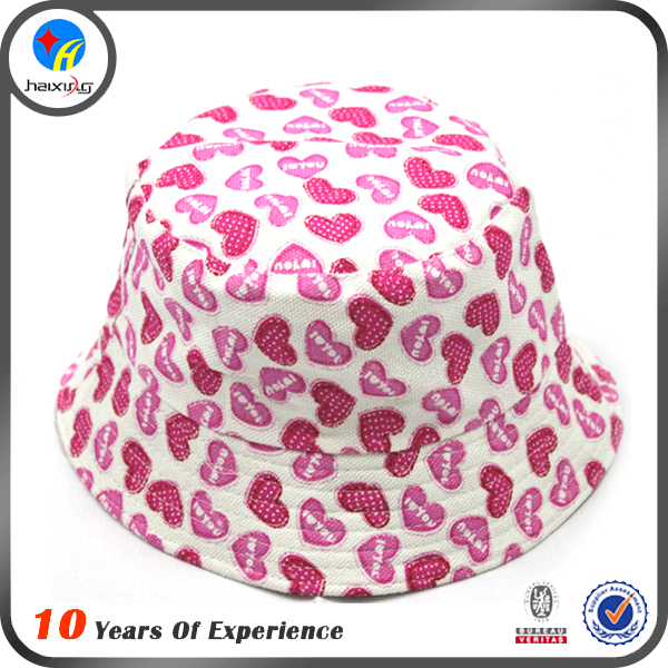 Fashion Design Custom Embroidered Women Bucket Hat