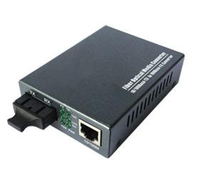 SFP to 10/100/1000Base-Tx光纤收发器