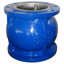 cast iron flange type silent check valve for pump and water treatment