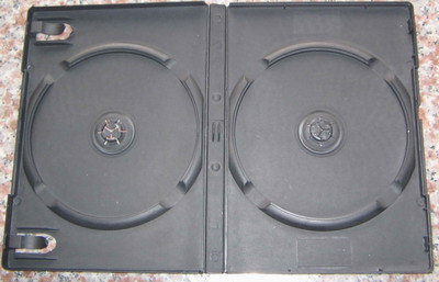 14mm Single/Double Black DVD Case