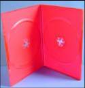 Тонкие ДВД боксы на два диска Китай / 9mm Double Colour DVD Case