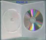 9mm双碟透明DVD盒