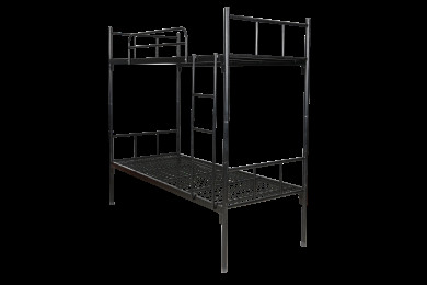 cheap metal bunk bed for school army or labour camp