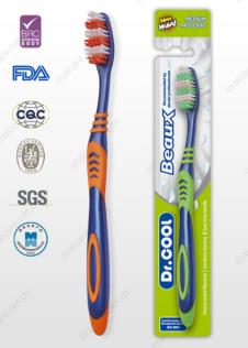 High Quality Ergonomical Designed Handle Adult Toothbrush