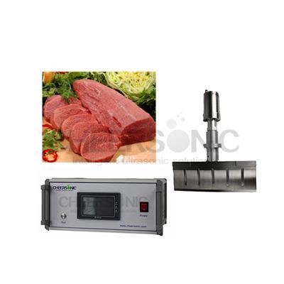 Ultrasonic Fresh Meat Cutting Machine Ultrasonic Food Slitting Machine