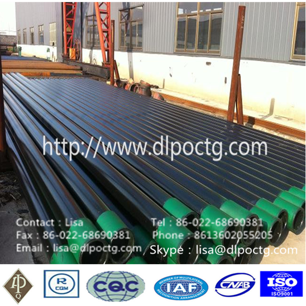 P110 5 1/2’’ BTC API good quanlity Oil pipe