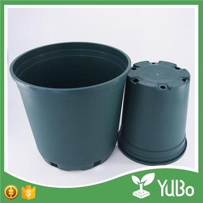 11.1-20.6cm Size Edge Curl Black Plant Pot Direct