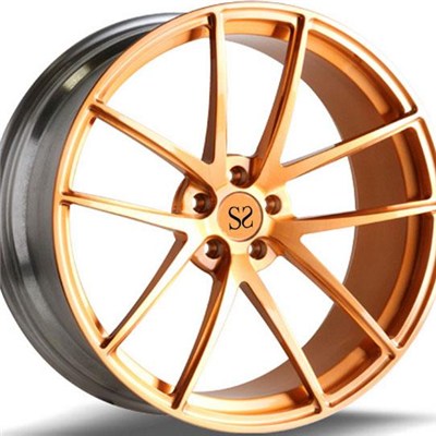 Gold Forged Magnesium Wheel