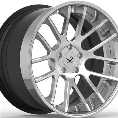 Hyper Silver Concave Forged Wheels 3 Piece