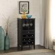 Urban Style Living Kent Small Bar Cabinet 18IN Wide