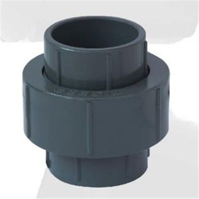 HIGH QUALITY NBR5648 WATER SUPPLY UPVC UNION WITH GREY COLOR