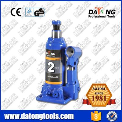 Hydraulic Hand Operated Bottle Jack With Safety Valve 2Ton