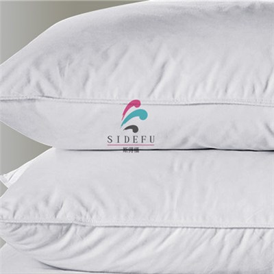 233tc Cotton Fabric Luxury Plush Alternative Microfiber Pillow For Hotel