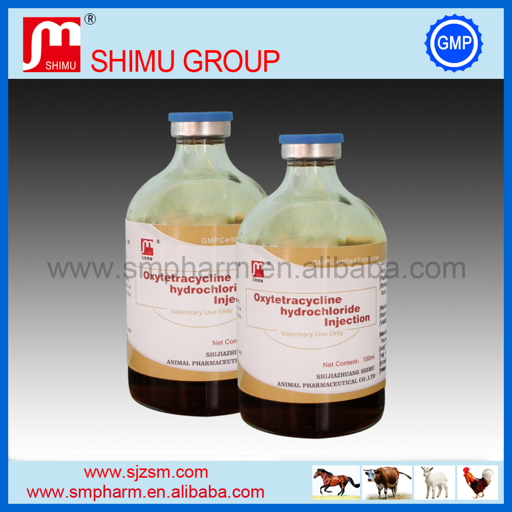 5% 10% 20% 30% long acting Oxytetracycline injection/ anti-bacteria drug for animal health growth