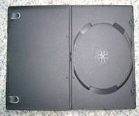 7mm Single Black DVD Case