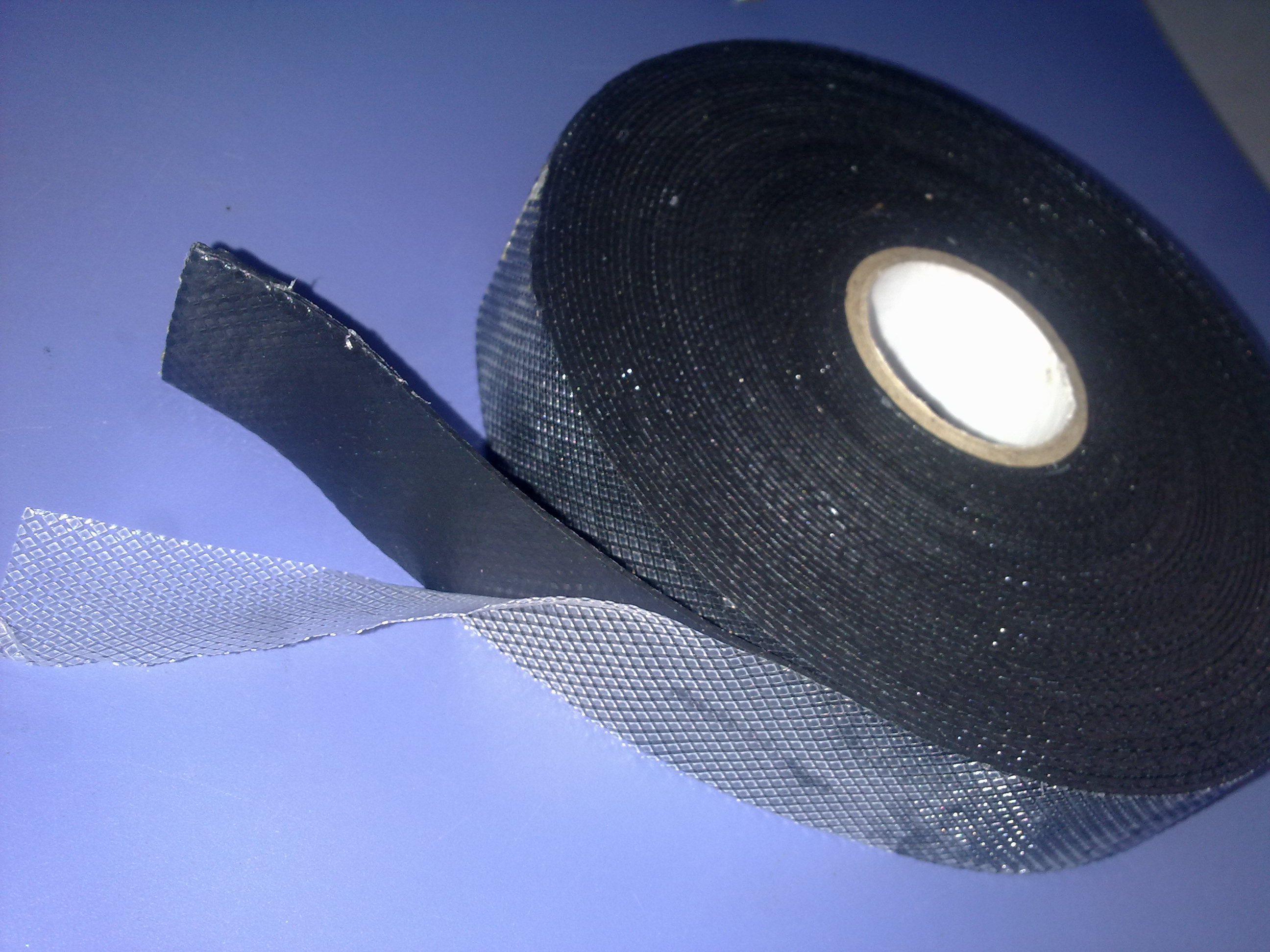 High voltage appliction waterproof self fusing rubber tape