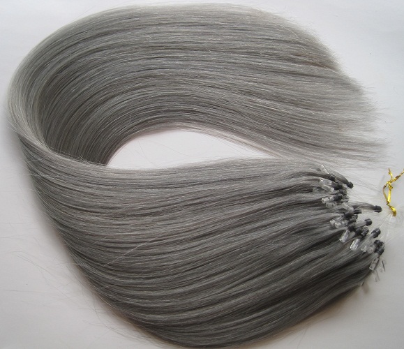 Fast shipping 100% cheap human hair italian keratin micro ring hair extensions