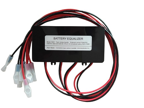Battery balancer for 9.6V 12V 36V 48V 96V power battery bank to extend battery life 