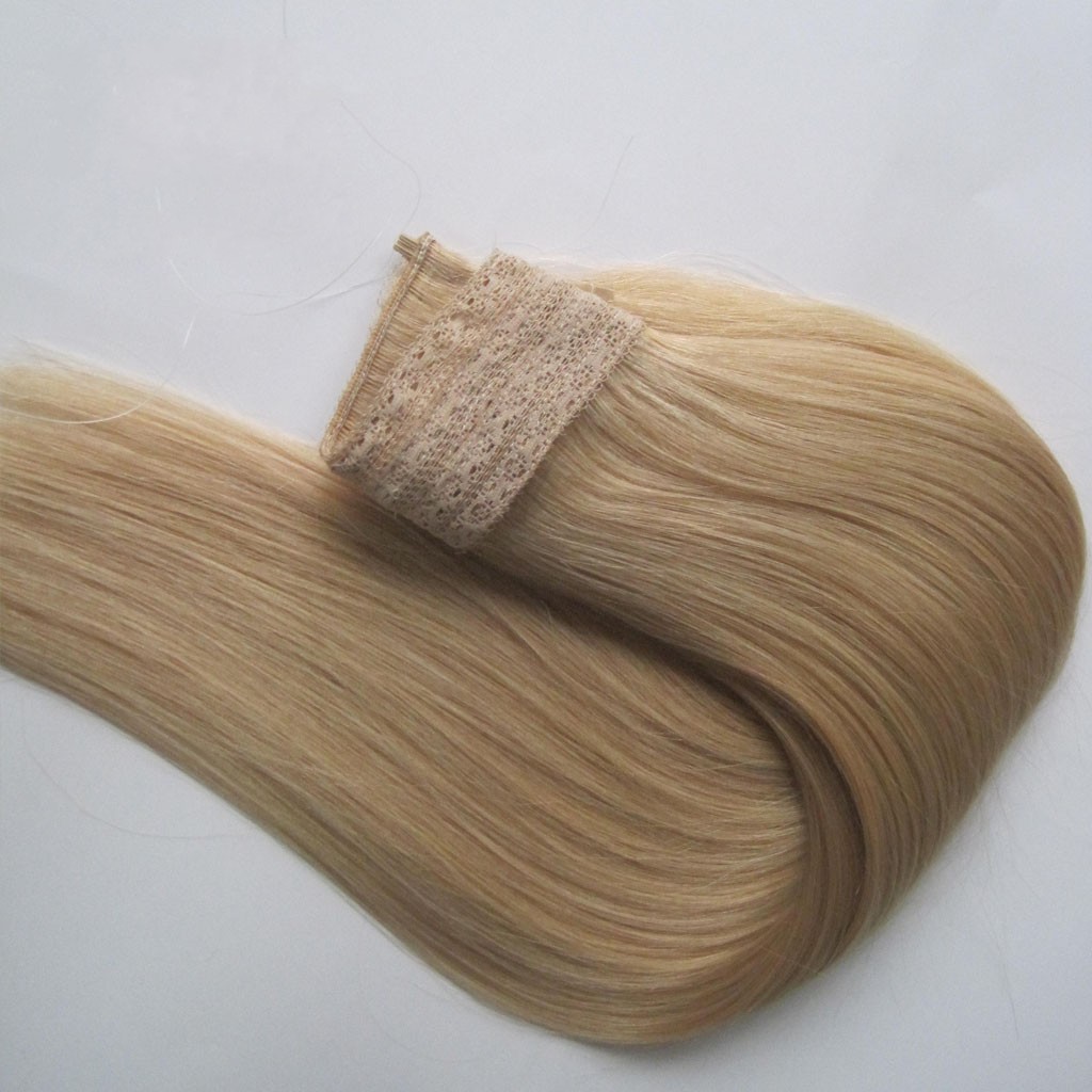 Thick Bottom 100g Remy Double Drawn Halo Hair Extension Cheap wholesale 100% human hair price halo hair extensions