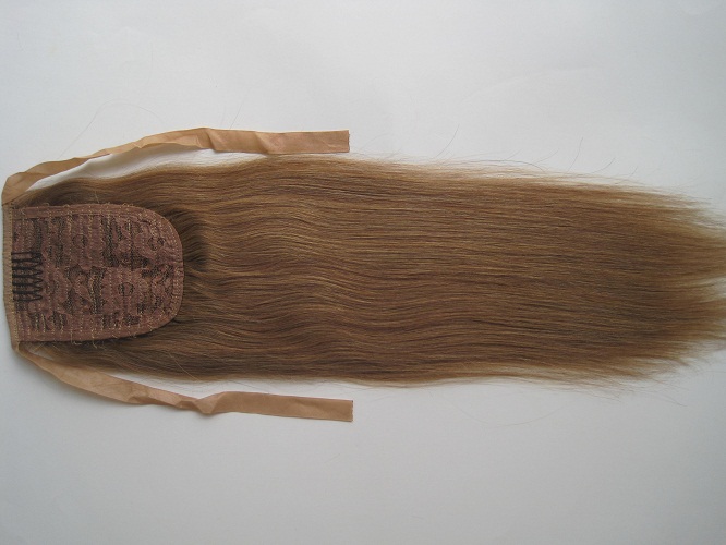 Top Selling Best Quality Thick Bottom Double Drawn Cheap wholesale 100% human hair ponytail
