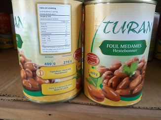 russian specification for chick peas